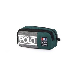 VKN 4017 CAMBRİDGE POLO CLUB STREET STYLE KALEM ÇANTA 2 BÖLME YEŞİL