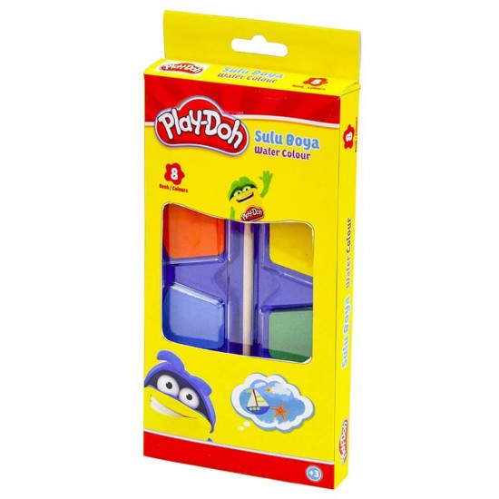 PLAY-DOH PLAY-SU008 SULUBOYA JUMBO 8 RENK 35 MM