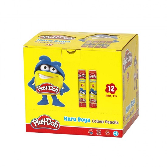 PLAY-DOH PLAY-KU005 KURUBOYA TÜP 12 RENK