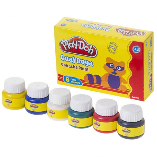 PLAY-DOH PLAY-GU001 GUAJ BOYA 6RENK 30ML