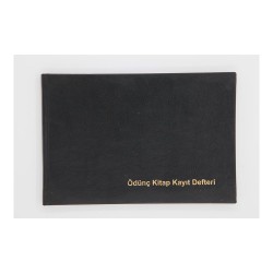 DİLMAN ÖDÜNÇ KİTAP VERME KAYIT DEFTERİ