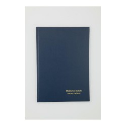 DİLMAN MÜDÜRLER KURUL KARAR DEFTERİ CİLTLİ 96YP