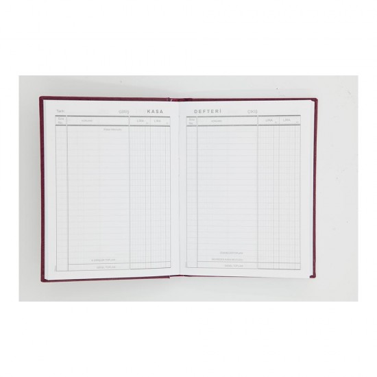 DİLMAN KASA DEFTERİ 12X17 160YP
