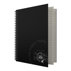 DİLMAN BLACK BOOK 16X22 80YP KARELİ
