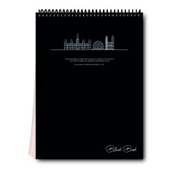 DİLMAN SPR SRT KPK BLACK BOOK DİK 16X22 80YP DÜZ