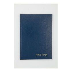 DİLMAN KARAR DEFTERİ CİLTLİ NUMARALI 96YP