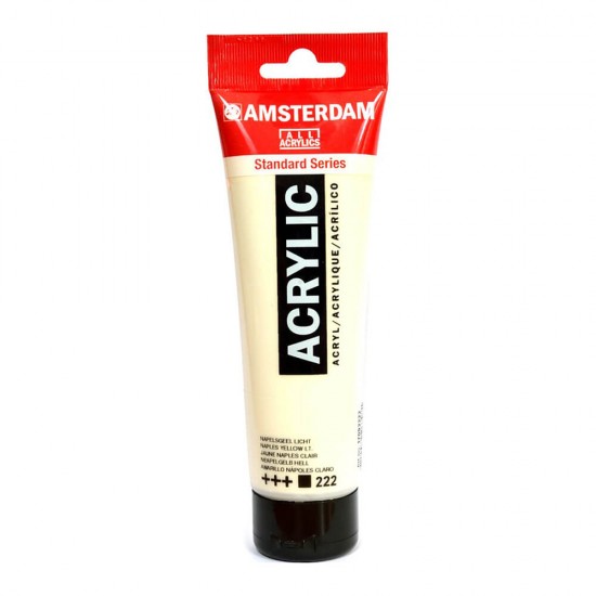 AMSTERDAM 92222 AKRİLİK BOYA 120 ML NAPLES YLW LT