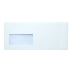 DOĞAN AS-1001 DİPLOMAT ZARF 105X24 SLK PENCERELİ 90GR