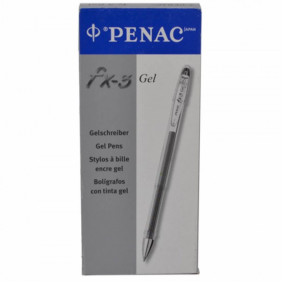 PENAC FX-3 METALİK TÜKENMEZ KALEM 08MM MAVİ