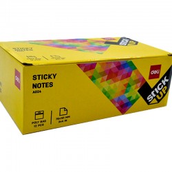 DELİ A02402 YAPIŞKANLI NOT KAĞIDI NEON 76X101MM 100YP 100019756