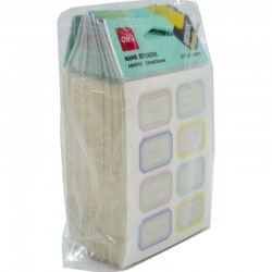 DELİ A60002 İSİM STİKERI 22X33MM 100131458