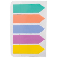DELİ A11902 YAPIŞKANLI NOT KAĞIDI INDEX TABS 5Lİ PASTEL RENK 100133803