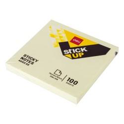 DELİ A00353 YAPIŞKANLI NOT KAĞIDI SARI 76X76MM 100YP 100019782