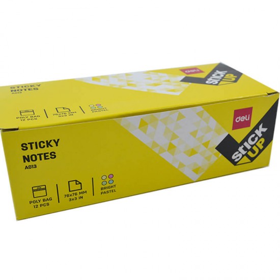 DELİ A01302 YAPIŞKANLI NOT KAĞIDI 76X76MM 100YP 100019768
