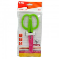 DELİ 6060 MAKAS RENKLİ KORUMALI 137MM 100014524
