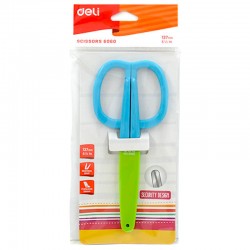 DELİ 6060 MAKAS RENKLİ KORUMALI 137MM 100014524