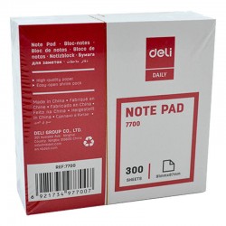 DELİ 7700 NOT KAPIDI NOTLUKLU 91X87MM 300YP 100003373