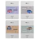 DELİ FB540 RETRO ARABA DİKİŞLİ DEFTER ÇİZGİLİ B5 40YP 100147418
