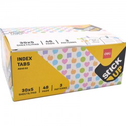 DELİ A64002 YAPIŞKANLI NOT KAĞIDI 45X15MM 100120010
