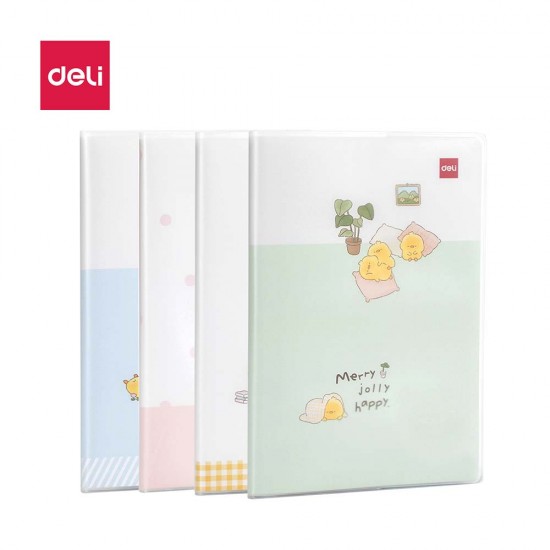 DELİ N301 EVA KAPAKLI DEFTER JOLLY HAPPY ÇİZGİLİ 72 YP. / 100161037