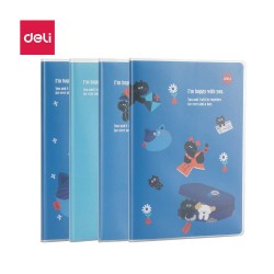 DELİ N303 EVA KAPAKLI DEFTER HAPPY W-U ÇİZGİLİ 72YP 100161039