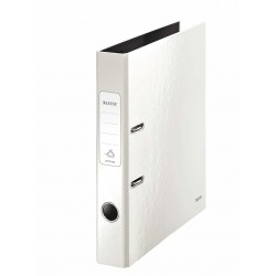 LEITZ 1006-01 WOW DAR KLASÖR METALİK BEYAZ