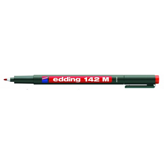 EDDİNG ASETAT KALEMİ 142-02 M KIRMIZI