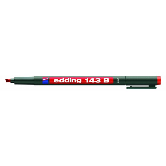 EDDİNG ASETAT KALEMİ 143-02 B KIRMIZI