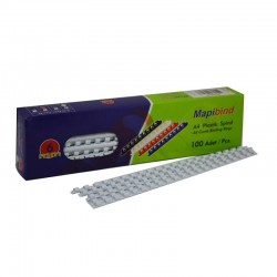 MAPİ 201 06 00 PLASTİK SPİRAL 6MM BEYAZ