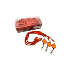 MAPİ 910 56 18 TURUNCU ASKI İPLİ ŞEFFAF YOYO 25Lİ