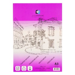 ALEX ALX-1587 ESKİZ BLOK A3 180GR 25YP