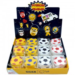 SİLKA ART-53 4 DESEN FUTBOL SİLGİ 36LI