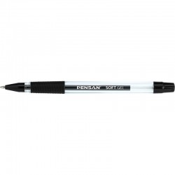 PENSAN 2400 SOFT GEL TÜKENMEZ KALEM 07MM SİYAH