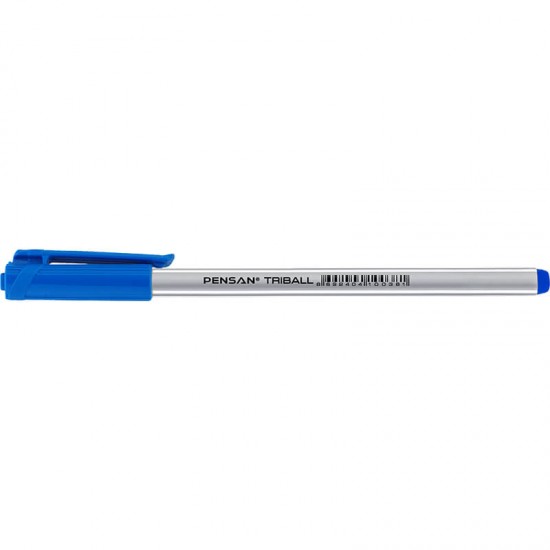 PENSAN 01003 TRİBALL TÜKENMEZ KALEM 1.0MM MAVİ