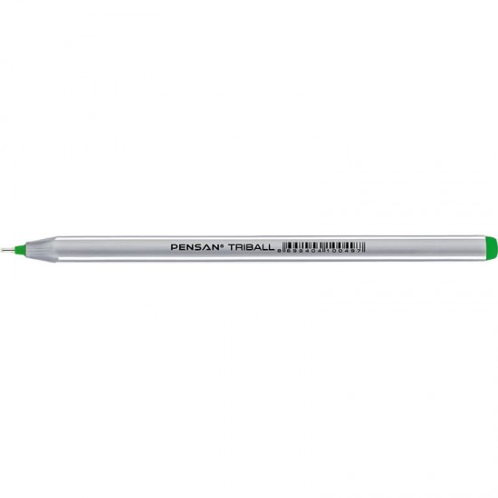 PENSAN 01003 TRİBALL TÜKENMEZ KALEM 1.0MM A.YEŞİL