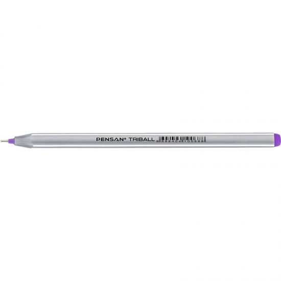 PENSAN 01003 TRİBALL TÜKENMEZ KALEM 1.0MM VİOLET