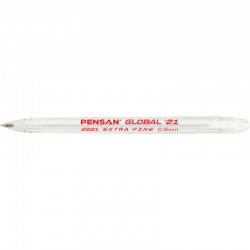 PENSAN 2221 GLOBAL TÜKENMEZ KALEM 05MM KIRMIZI