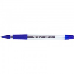 PENSAN 2400 SOFT GEL TÜKENMEZ KALEM 07MM MAVİ