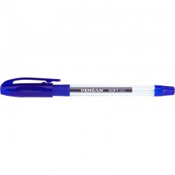 PENSAN 2400 SOFT GEL TÜKENMEZ KALEM 07MM MAVİ