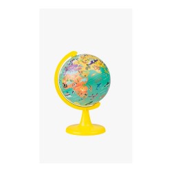 GÜRBÜZ 48151 KİDS MY WILD WORLD KÜRE+100 PCS PUZZLE 15CM