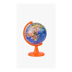 GÜRBÜZ 48152 KİDS MY WORLD KÜRE+100 PCS PUZZLE 15CM