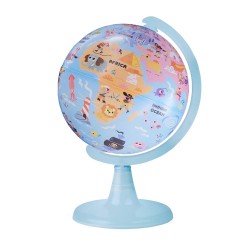 GÜRBÜZ 48154 KİDS LEGENDARY PİRATES KÜRE+PUZZLE 54 PRÇ 15CM
