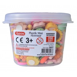 HELVACI 3027 3D PLASTİK MİNİ AKSESUAR