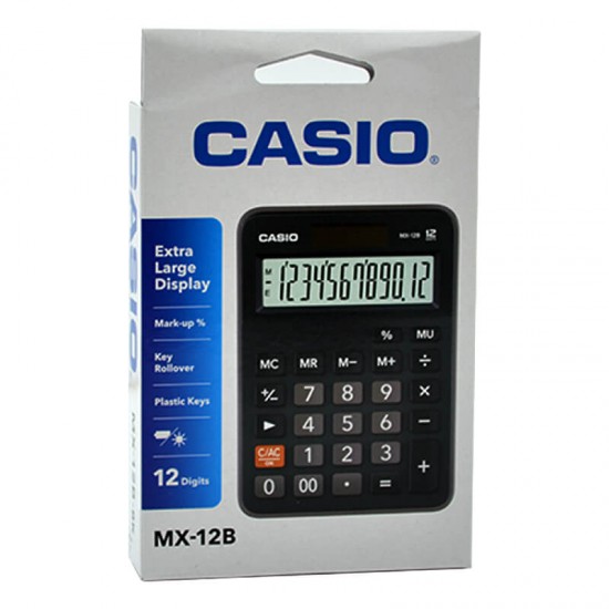 CASIO MX-12B HESAP MAKİNASI 12 HANE