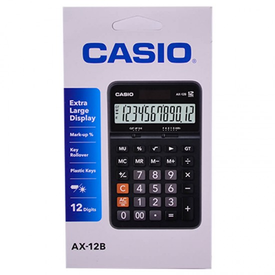 CASIO AX-12B HESAP MAKİNASI 12 HANE