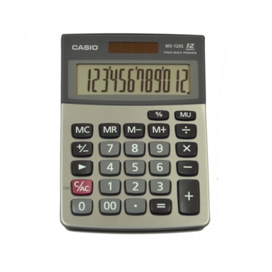 CASIO MX-120 B HESAP MAKİNASI 12 HANE MASA TİPİ