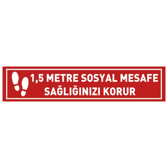 EKSTRAFİX 16X70CM UYARI STİCKER -3