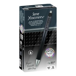 SERVE XBRGELI0.5-01 XBERRY JEL KALEM 05MM IGNE UC SİYAH