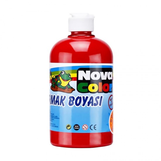 NOVA COLOR NC-371 PARMAK BOYASI 500GR KIRMIZI