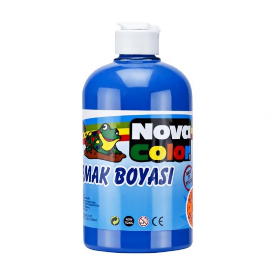 NOVA COLOR NC-372 PARMAK BOYASI 500GR MAVİ